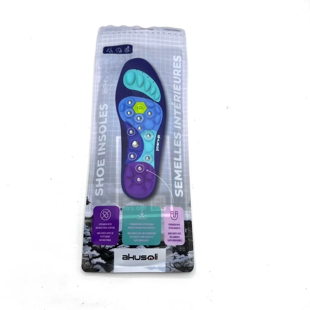 Akusoli Shoe‎ Insoles Orthotic Arch Support Shock Absorption Breathable S/M